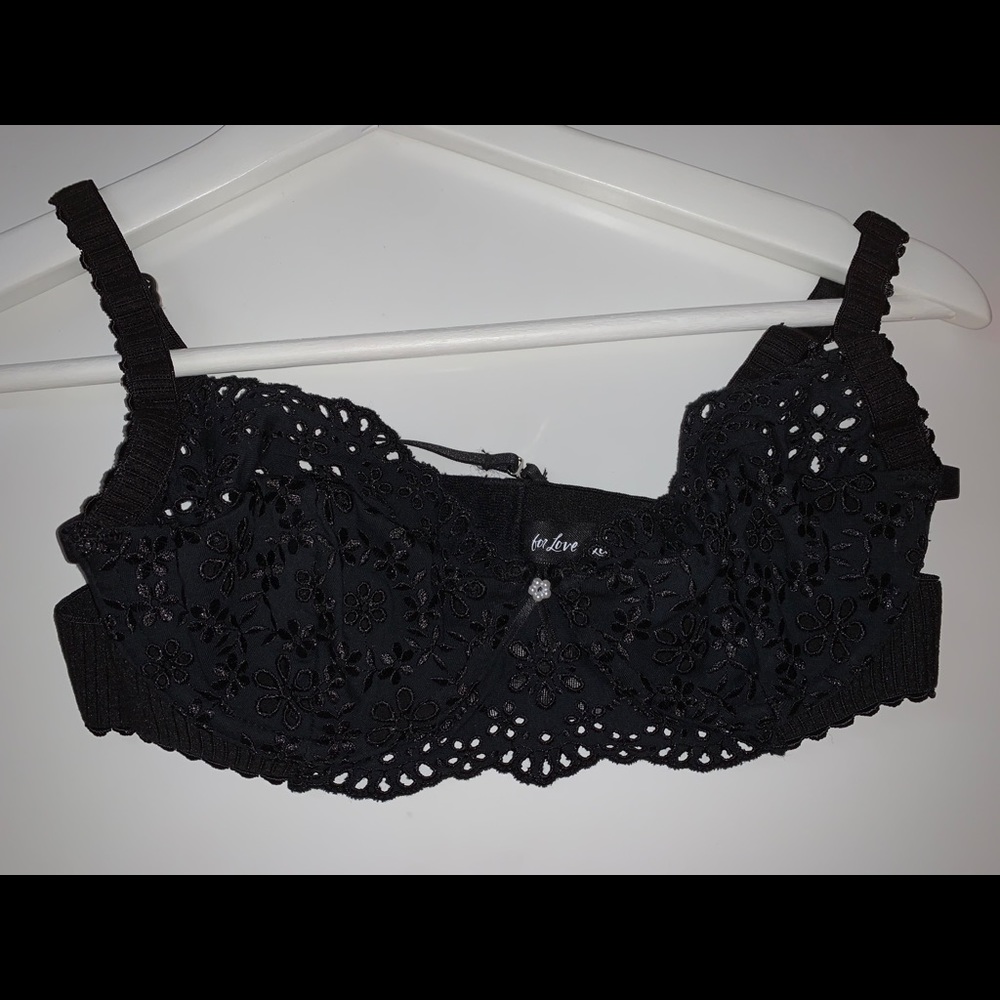 For Love and Lemons Sophie Eyelet Bra